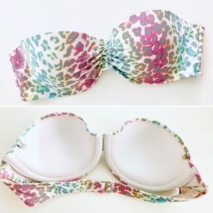 Victoria’s Secret Leopard Bandeau Top